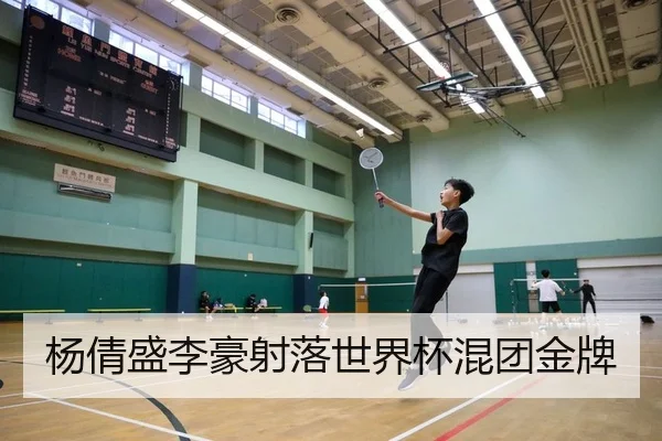 杨倩盛李豪射落世界杯混团金牌